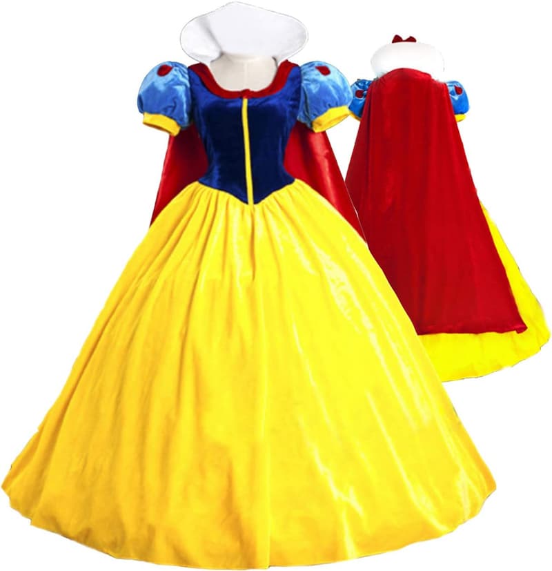 Halloween Deluxe Princess Costume for Adults and Kids
