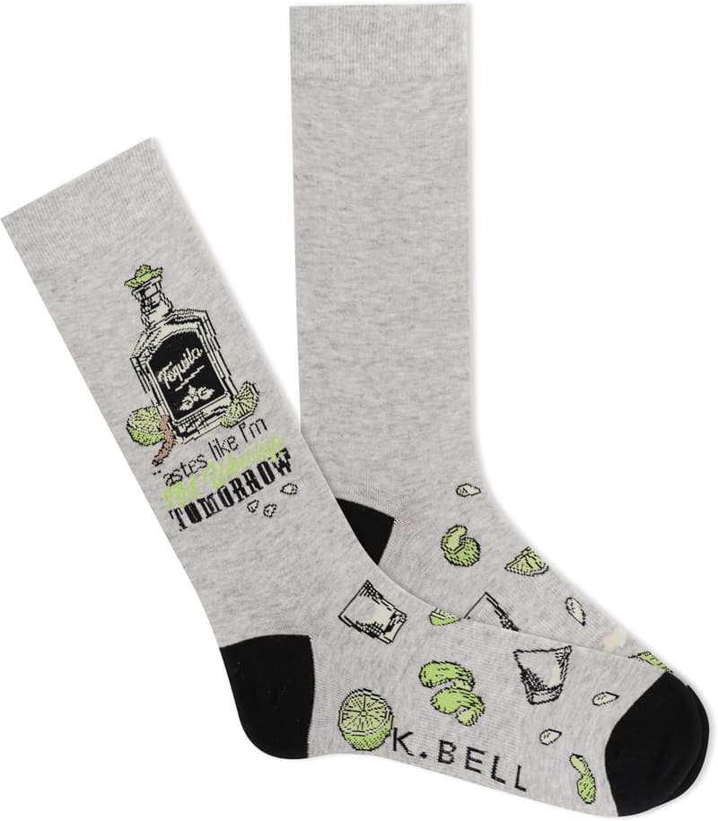 Funny Pop Culture Men's Crew Socks - Gift for Him