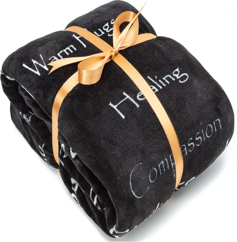 Sympathy Gift Throw Blanket - Premium Comfort for Cancer Survivors