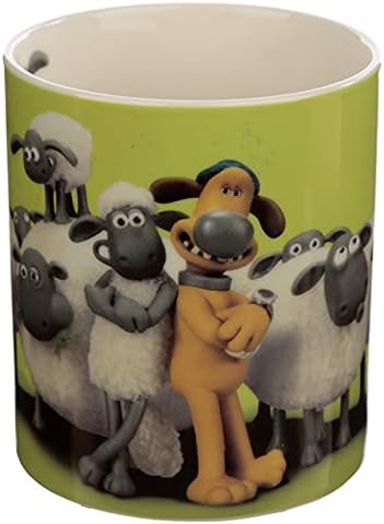 Shaun the Sheep Large Porcelain Mug - Fun Gift for Couples