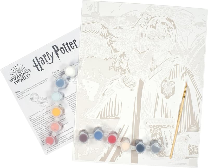 Harry Potter Paint by Number Kit for Adults & Kids, 11