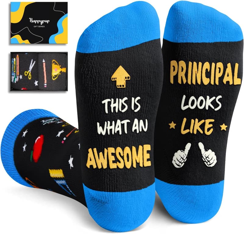 Teacher Appreciation Socks for Men & Women - Boss Gifts