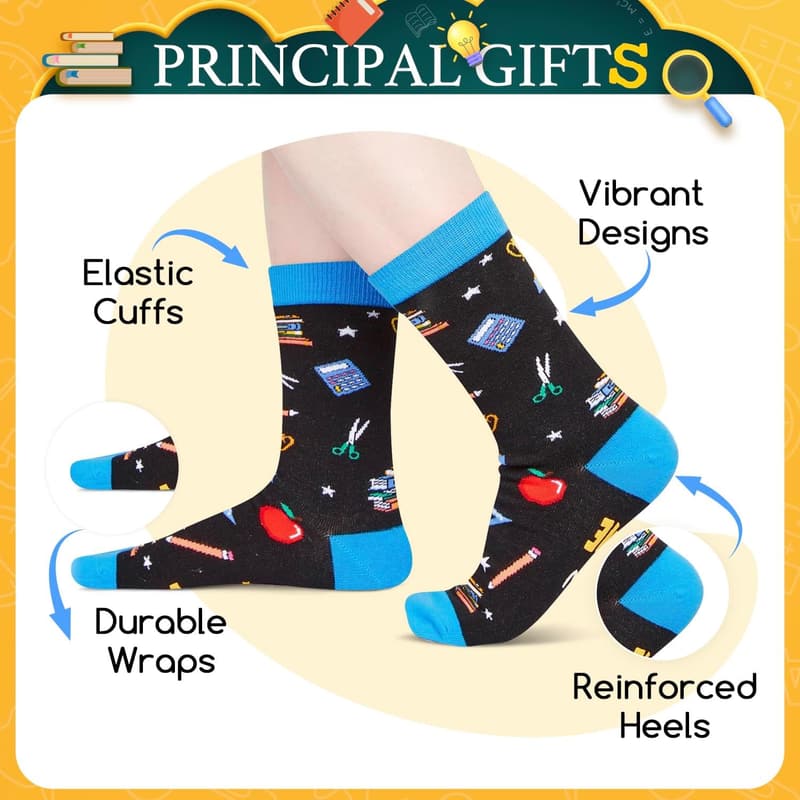 Teacher Appreciation Socks for Men & Women - Boss Gifts