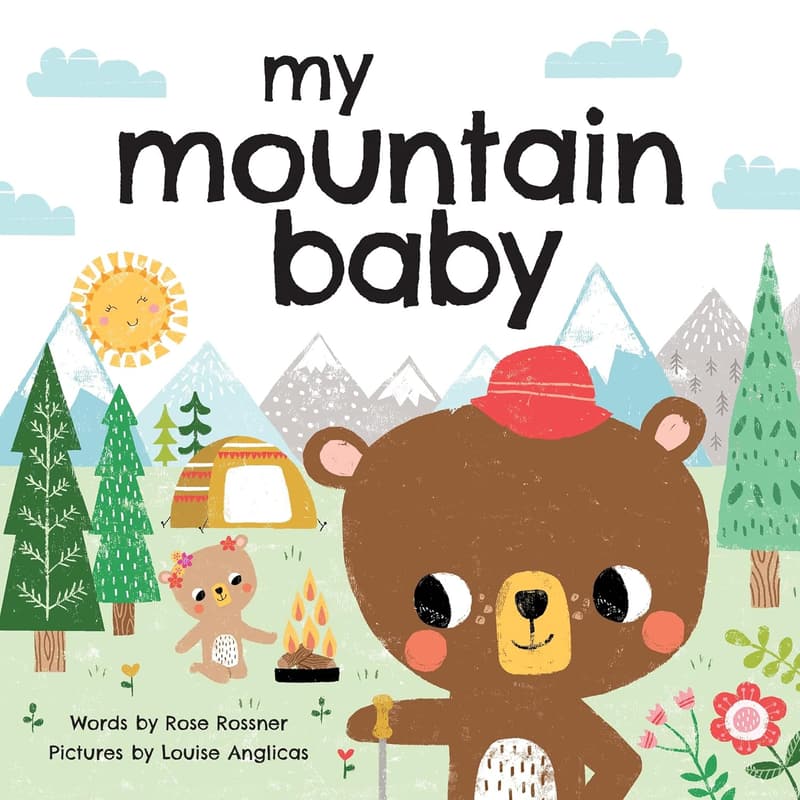 Woodland Animals I Love You Book for Baby Showers