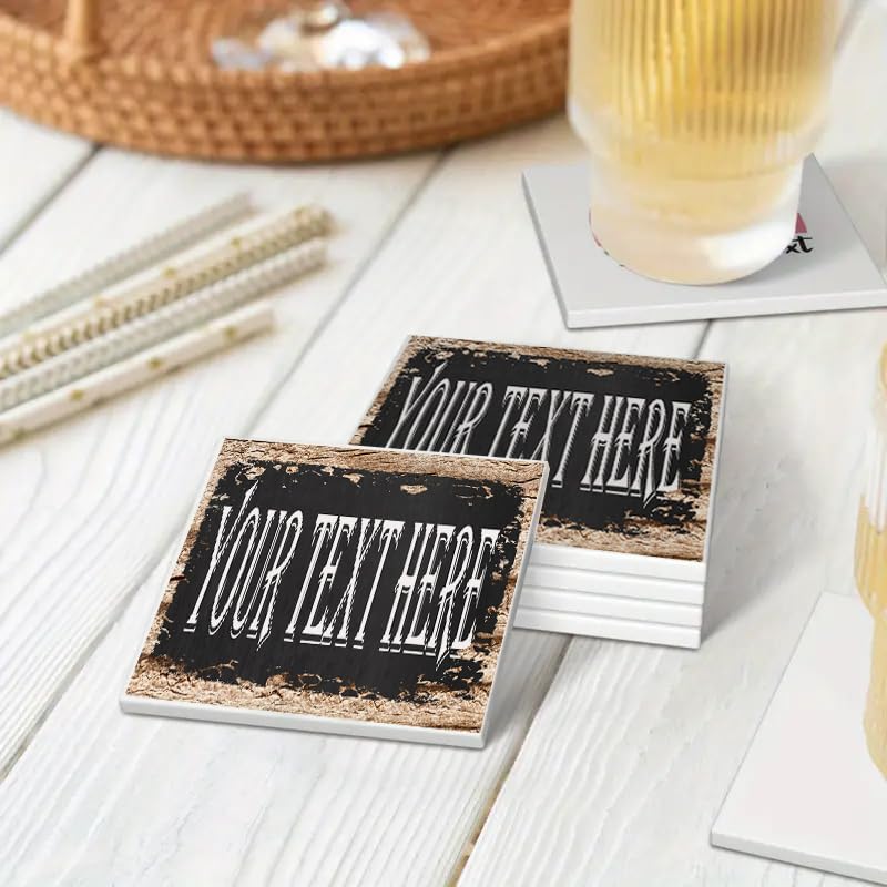 Personalized Rustic Man Cave Sign for Home or Bar Decor