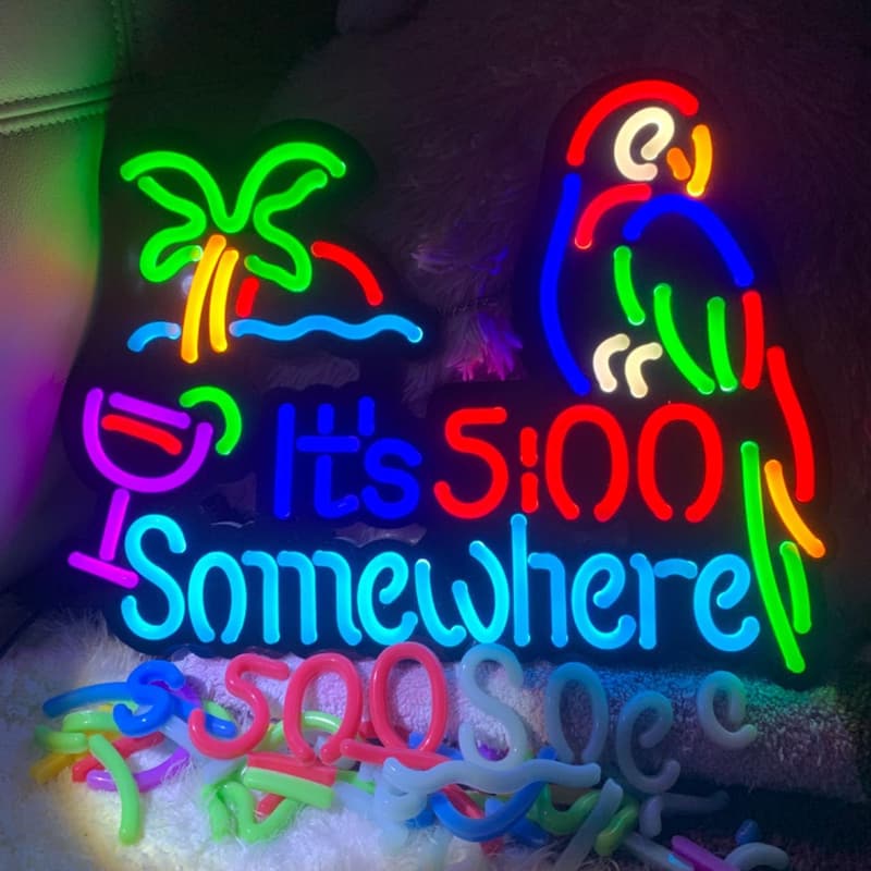 Custom Neon Bar Sign -