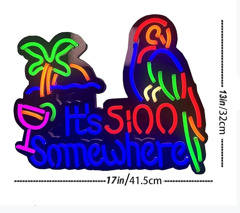 Custom Neon Bar Sign - 
