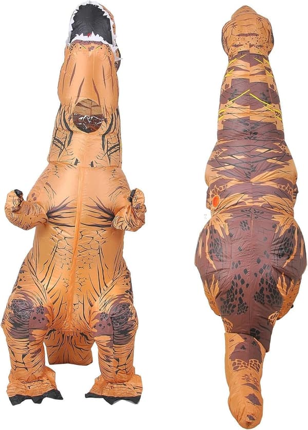 Adult Inflatable T-Rex Dinosaur Costume for Halloween
