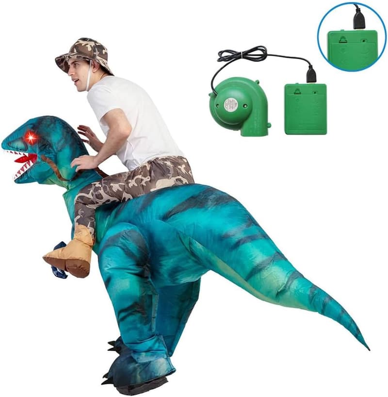 Inflatable Dinosaur Costume for Halloween Party - Adults