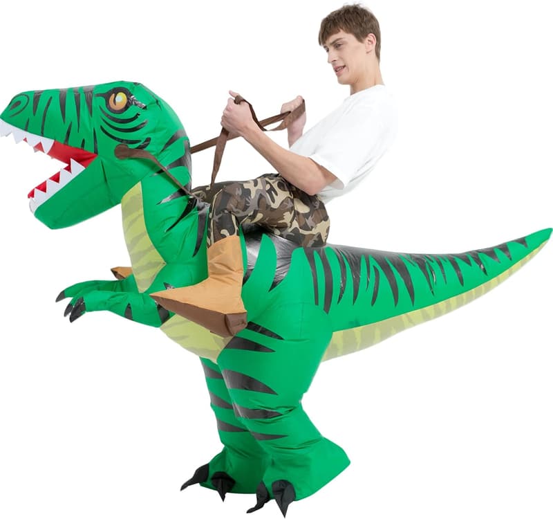 Halloween Inflatable Dinosaur Costume for Adults