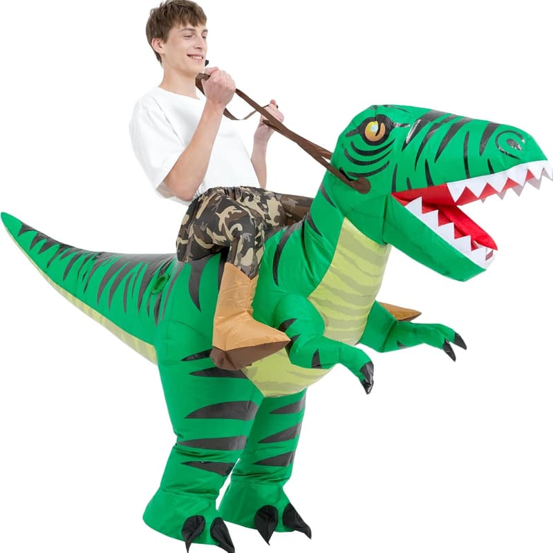 Halloween Inflatable Dinosaur Costume for Adults