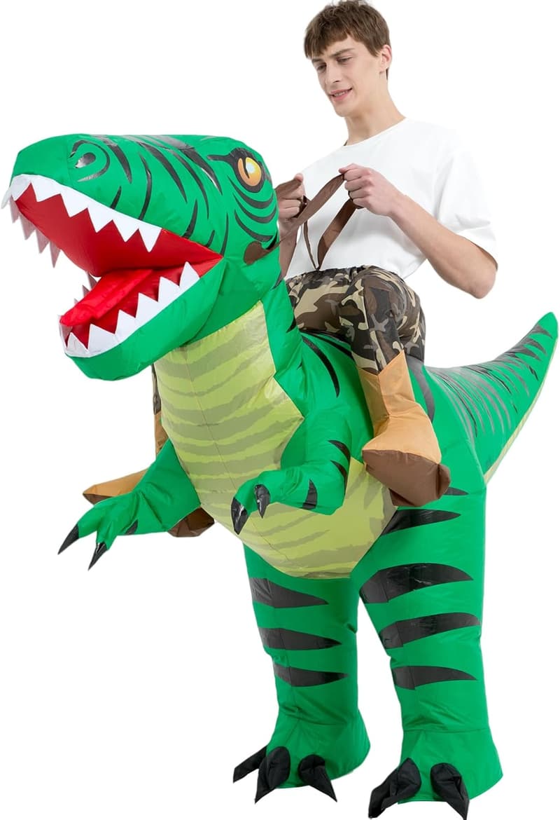 Halloween Inflatable Dinosaur Costume for Adults
