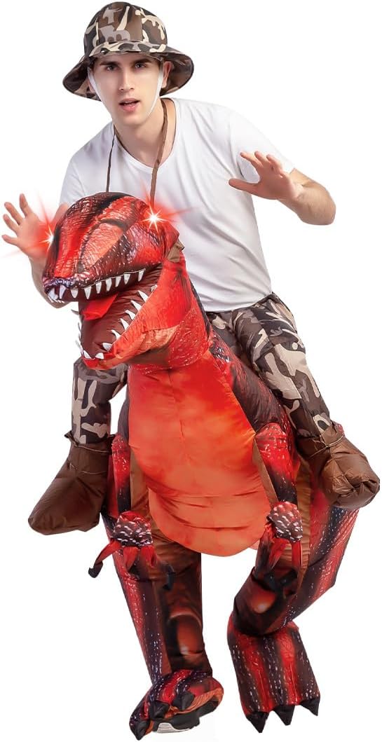 Adult Inflatable Dinosaur Costume for Halloween Party