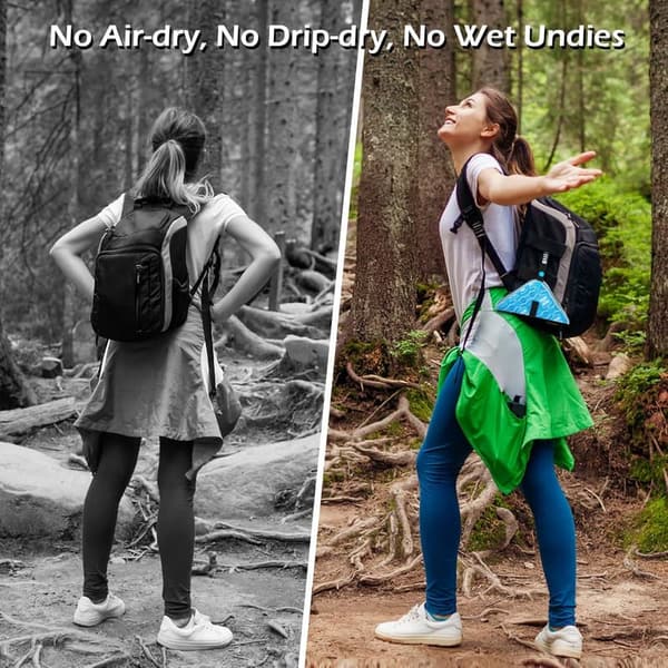 Reusable Pee Cloth for Women - Absorbent Outdoor Travel Essential
