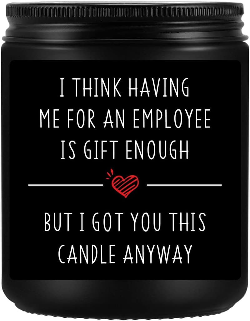 Boss Lady Candle - Funny Gift for Employee Appreciation