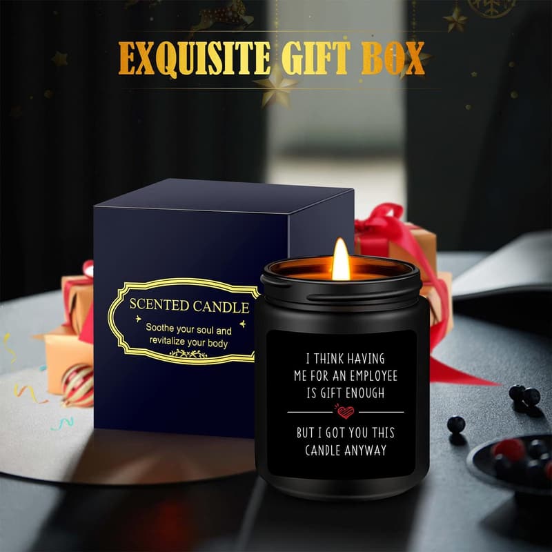 Boss Lady Candle - Funny Gift for Employee Appreciation