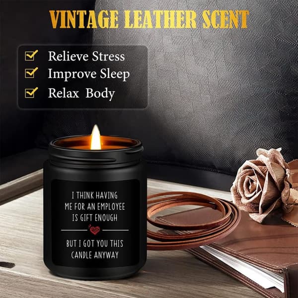 Boss Lady Candle - Funny Gift for Employee Appreciation