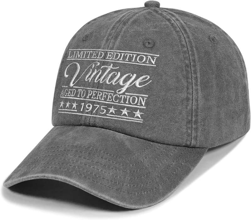 Vintage Baseball Cap - Unique Birthday Gift for Him and Her