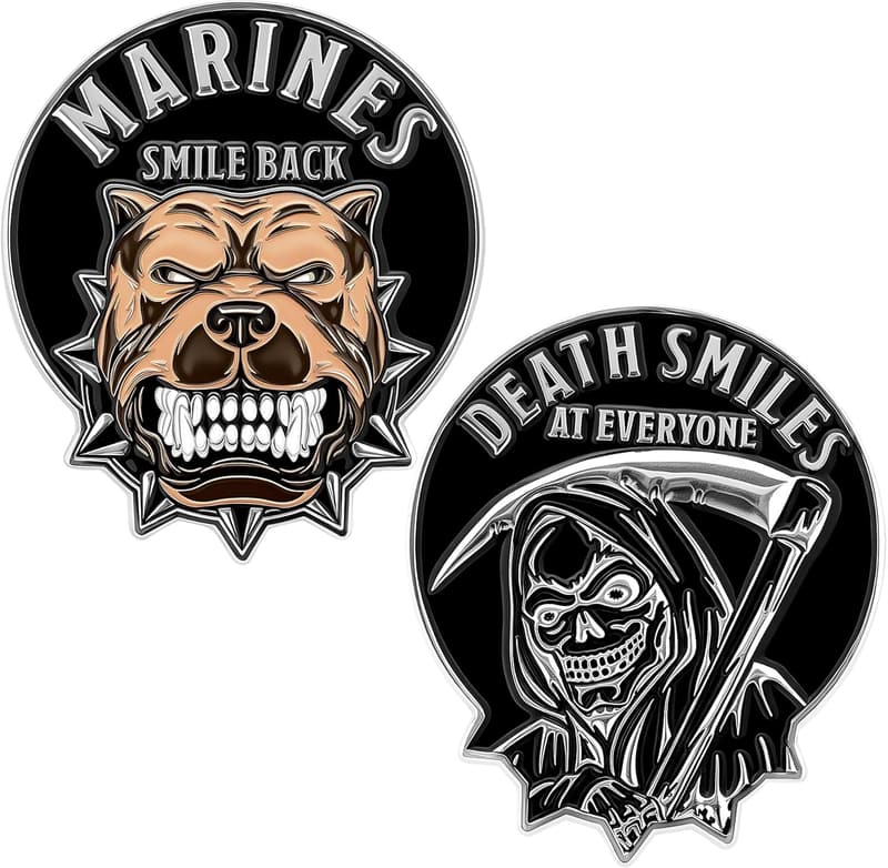 Marine Corps Challenge Coin - USMC Gifts for Veterans