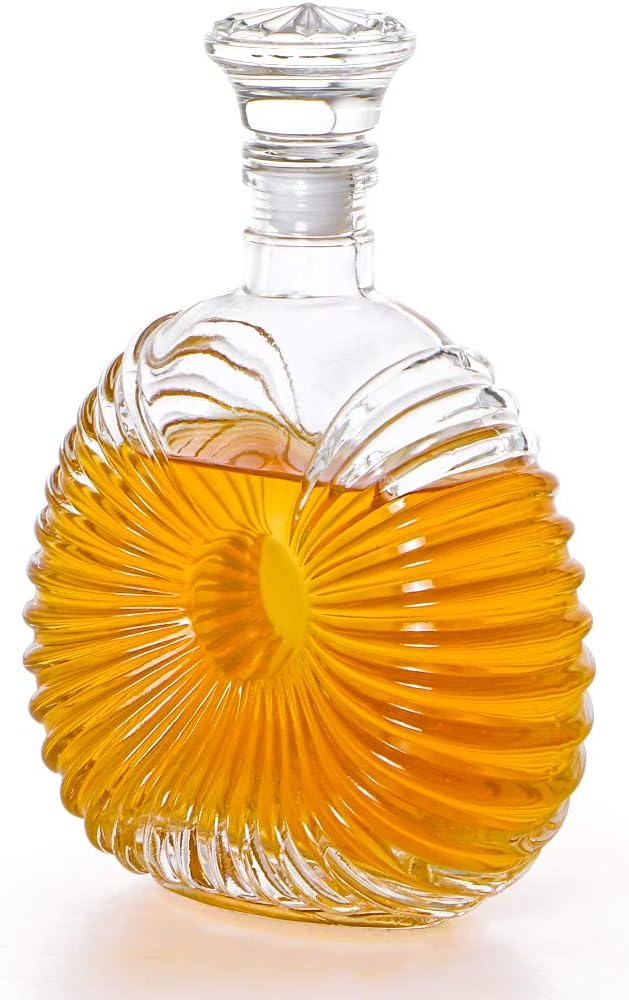 24oz Glass Whiskey Decanter with Airtight Stopper