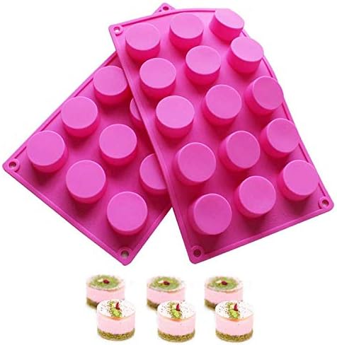 Silicone Mold Set for Handmade Soap & Chocolate - 15 Holes