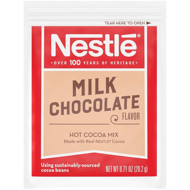 Milk Chocolate Hot Cocoa Mix Packets, Bulk (60 Count)