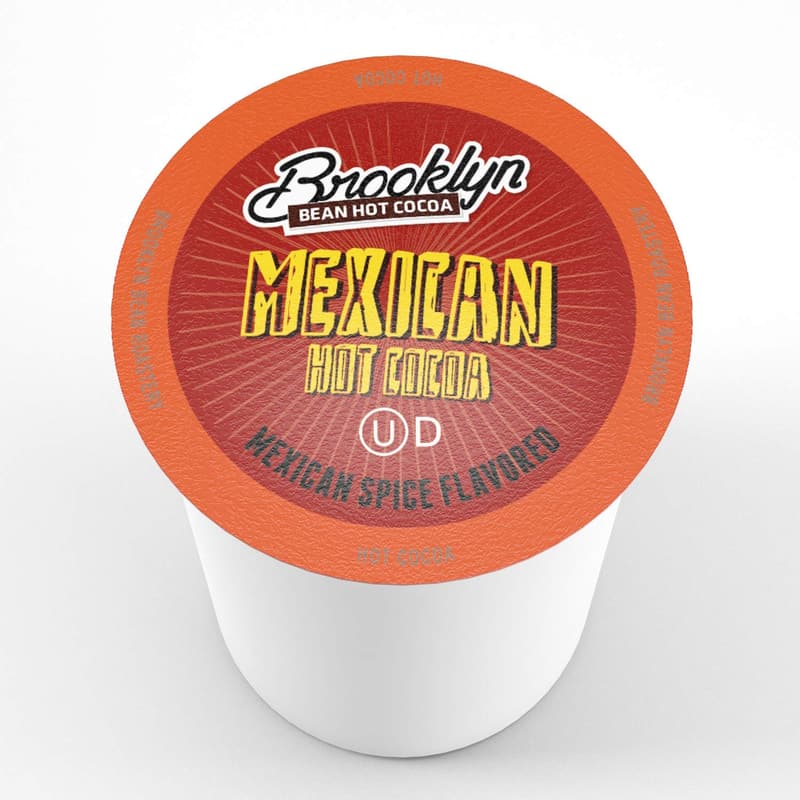 Mexican Cocoa Hot Chocolate Pods for K-Cup Brewers, 40 Count