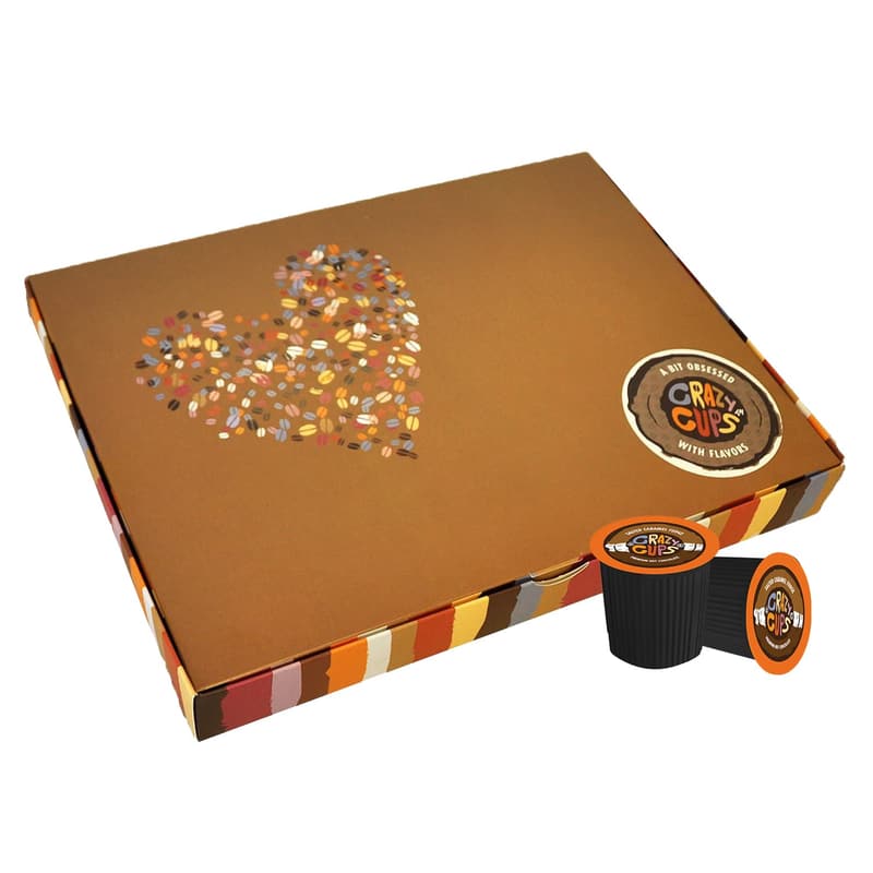 Holiday Hot Chocolate Gift Set - 20 Recyclable Pods for Keurig