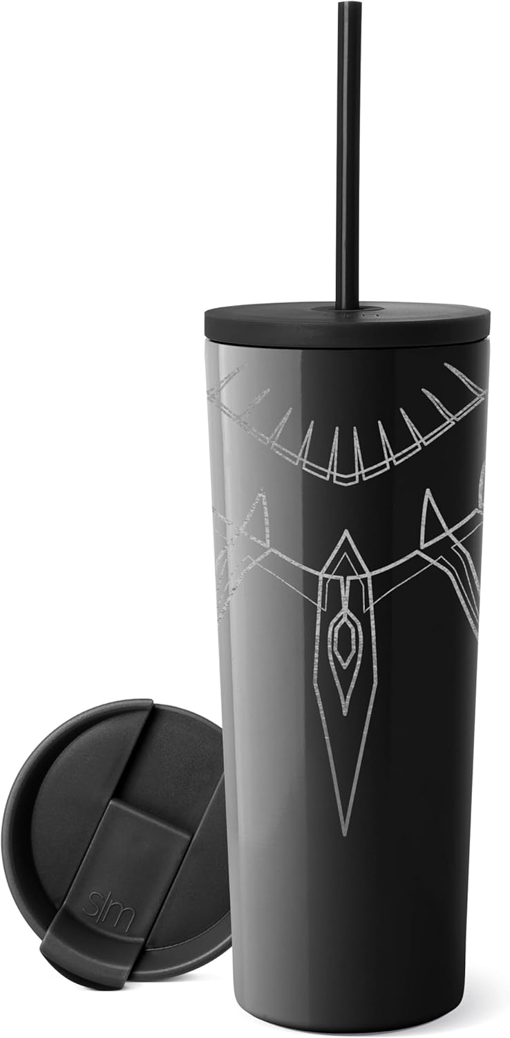 Black Panther Avengers Insulated Travel Mug - 24oz Stainless Steel
