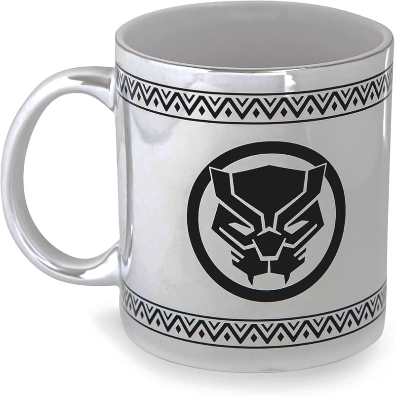 Marvel Black Panther Ceramic Mug - 20oz Electroplated Cup