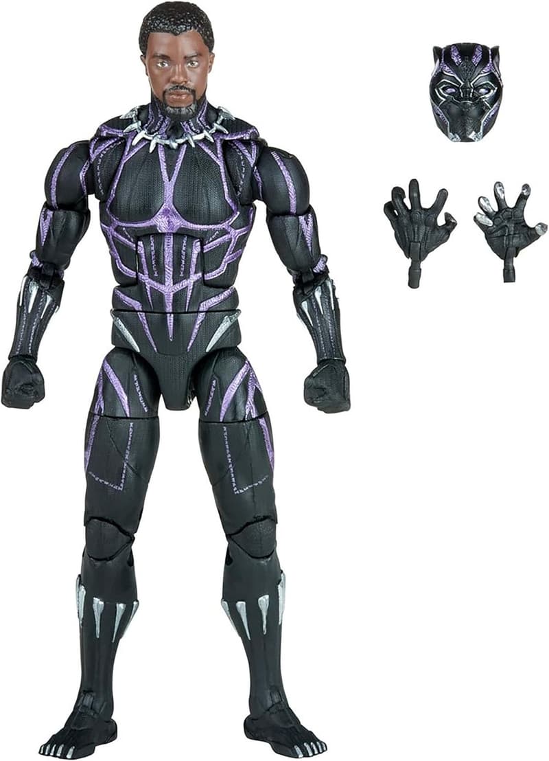 Black Panther 6-Inch Action Figure with 3 Accessories