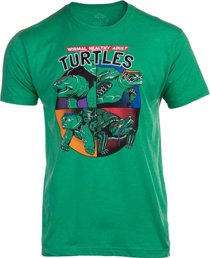 Funny Ninja Turtles T-Shirt | 90s Humor for Adults