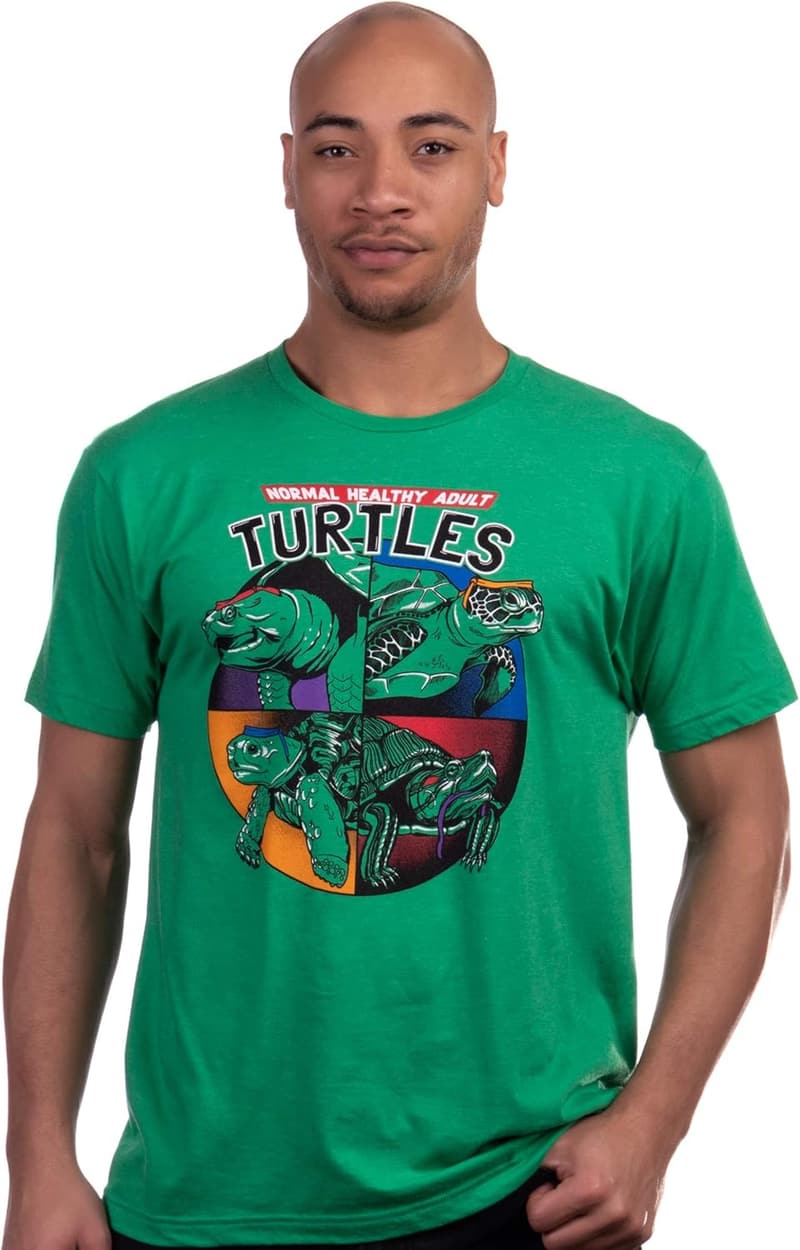 Funny Ninja Turtles T-Shirt | 90s Humor for Adults