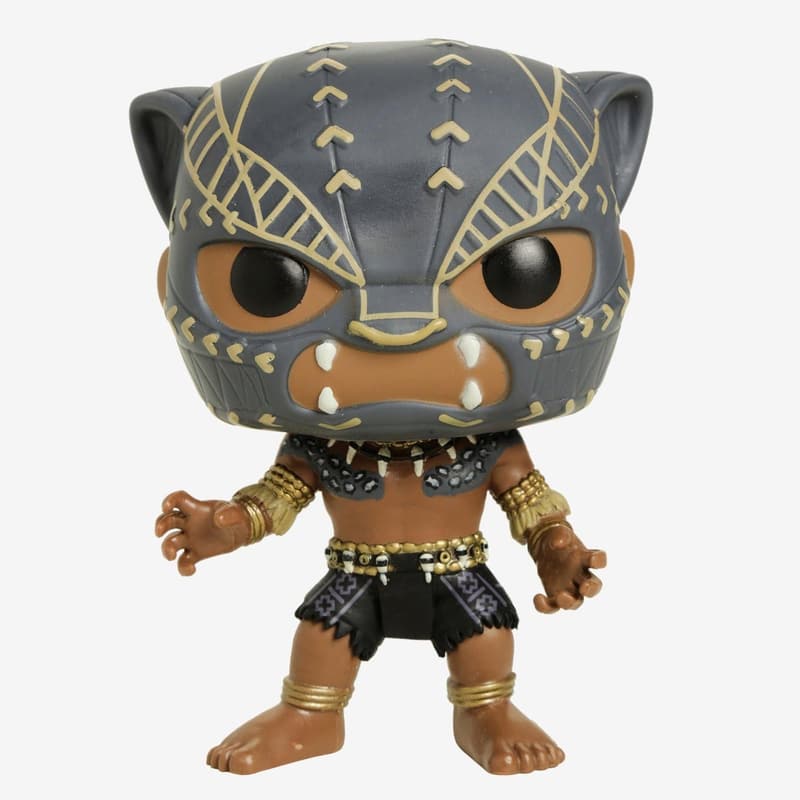 Black Panther (Warrior Falls) Collectible Figure - Marvel Funko Pop!