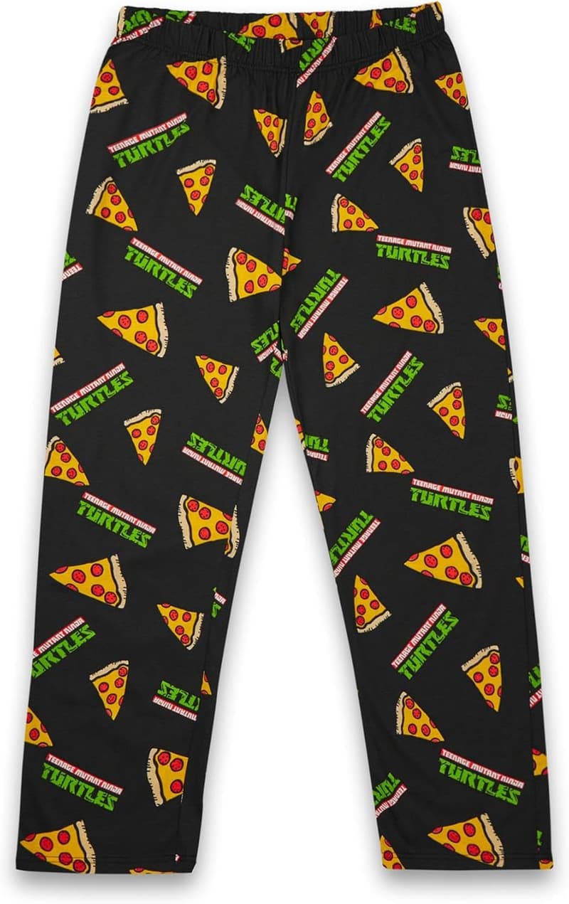 Teenage Mutant Ninja Turtles Adult Pajamas - Grey Pizza Party Set