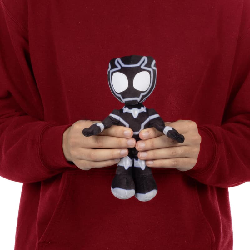 Black Panther Plush Toy - Official Spidey & His Friends - 8 Inch