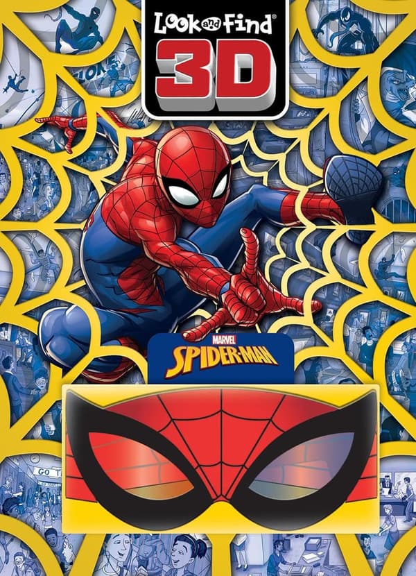 Spider-Man Look and Find Activity Book with 3D Glasses