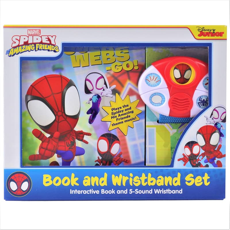 Spider-Man Interactive Book with 5-Sound Wristband