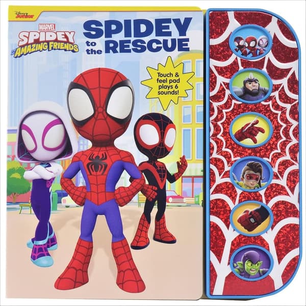 Spider-Man Spidey to the Rescue Touch & Feel Sound Pad