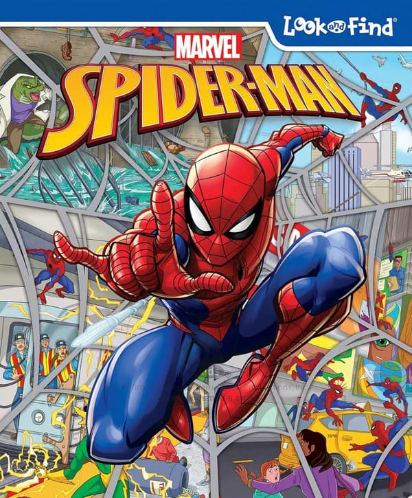Spider-Man Look and Find Activity Book for Kids