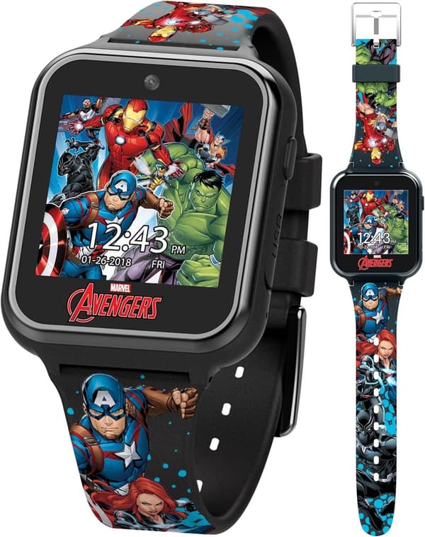 Avengers Kids Smartwatch with Games & Camera – USB Rechargeable