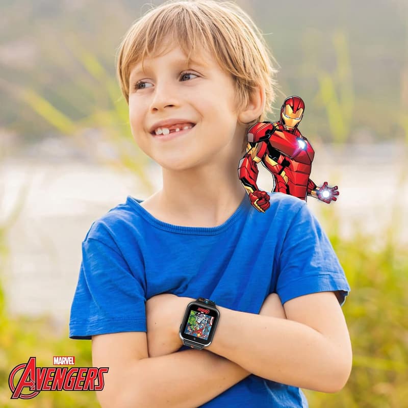 Avengers Kids Smartwatch with Games & Camera – USB Rechargeable
