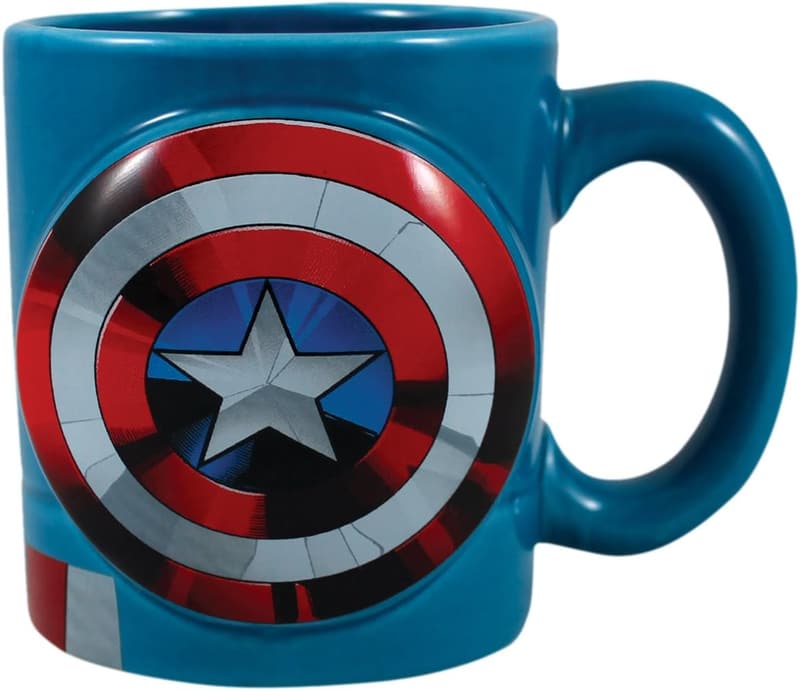 Marvel Captain America Ceramic Soup Mug - 20 Ounce