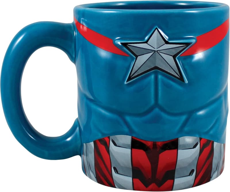 Marvel Captain America Ceramic Soup Mug - 20 Ounce