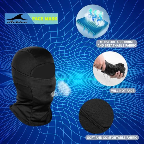 Lightweight UV Protective Balaclava Ski Mask for Men and Women