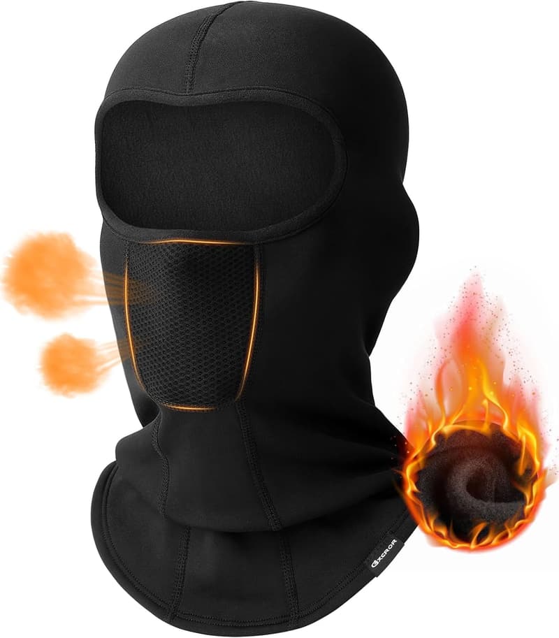 Windproof Thermal Balaclava Ski Mask for Cold Weather