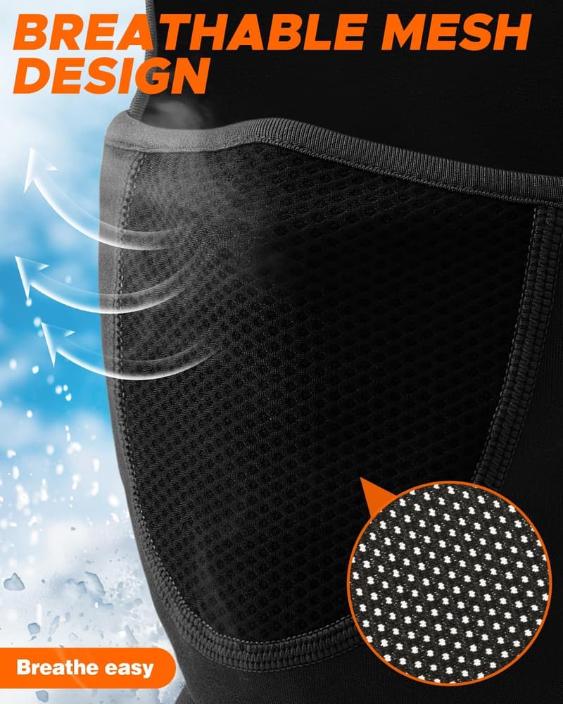 Fleece Balaclava Ski Mask for Men and Women - Winter Face Covering