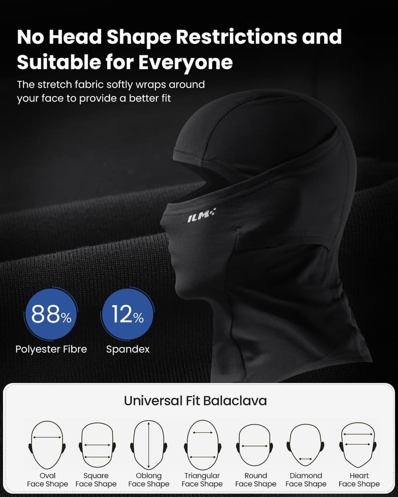 Ski Balaclava Face Mask for Motorcyclists - Model FM01