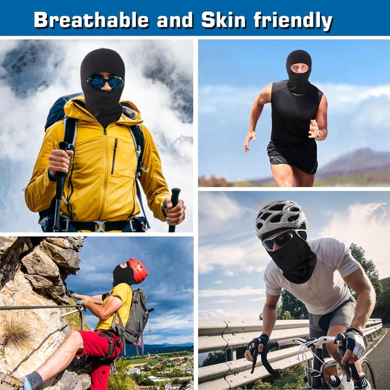 Full Face Ski Masks for Men and Women - 6 Pack