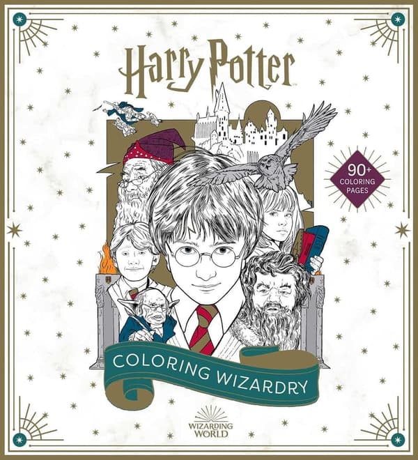 Harry Potter Coloring Book: Magical Designs for Fans
